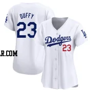 Danny Duffy Women's Los Angeles Dodgers White Limited Home Jersey