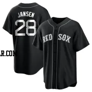 Danny Jansen Men's Boston Red Sox Black/White Replica Jersey