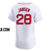 Danny Jansen Men's Boston Red Sox White Elite Home Jersey