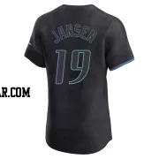 Danny Jansen Men's Tampa Bay Rays Charcoal Elite 2024 City Connect Jersey