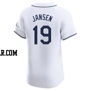 Danny Jansen Men's Tampa Bay Rays White Elite Home Jersey