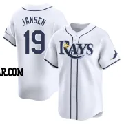 Danny Jansen Men's Tampa Bay Rays White Limited Home Jersey