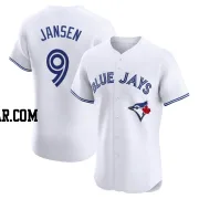 Danny Jansen Men's Toronto Blue Jays White Elite Home Jersey