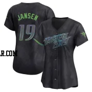 Danny Jansen Women's Tampa Bay Rays Charcoal Limited 2024 City Connect Jersey