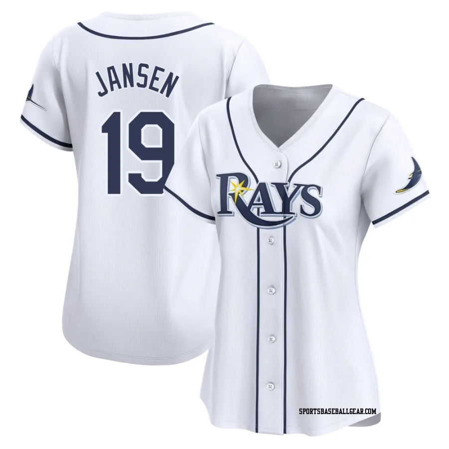 Danny Jansen Women's Tampa Bay Rays White Limited Home Jersey