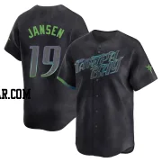 Danny Jansen Youth Tampa Bay Rays Charcoal Limited 2024 City Connect Jersey