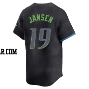 Danny Jansen Youth Tampa Bay Rays Charcoal Limited 2024 City Connect Jersey