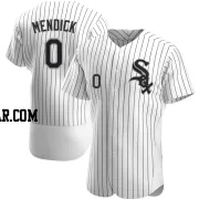 Danny Mendick Men's Chicago White Sox White Authentic Home Jersey