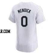 Danny Mendick Men's Chicago White Sox White Elite Home Jersey