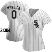 Danny Mendick Women's Chicago White Sox White Authentic Home Jersey