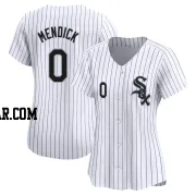 Danny Mendick Women's Chicago White Sox White Limited Home Jersey