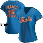 Danny Mendick Women's New York Mets Royal Authentic Alternate Jersey