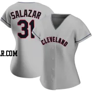 Danny Salazar Women's Cleveland Guardians Gray Authentic Road Jersey