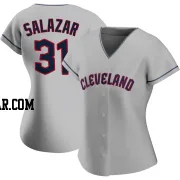 Danny Salazar Women's Cleveland Guardians Gray Authentic Road Jersey