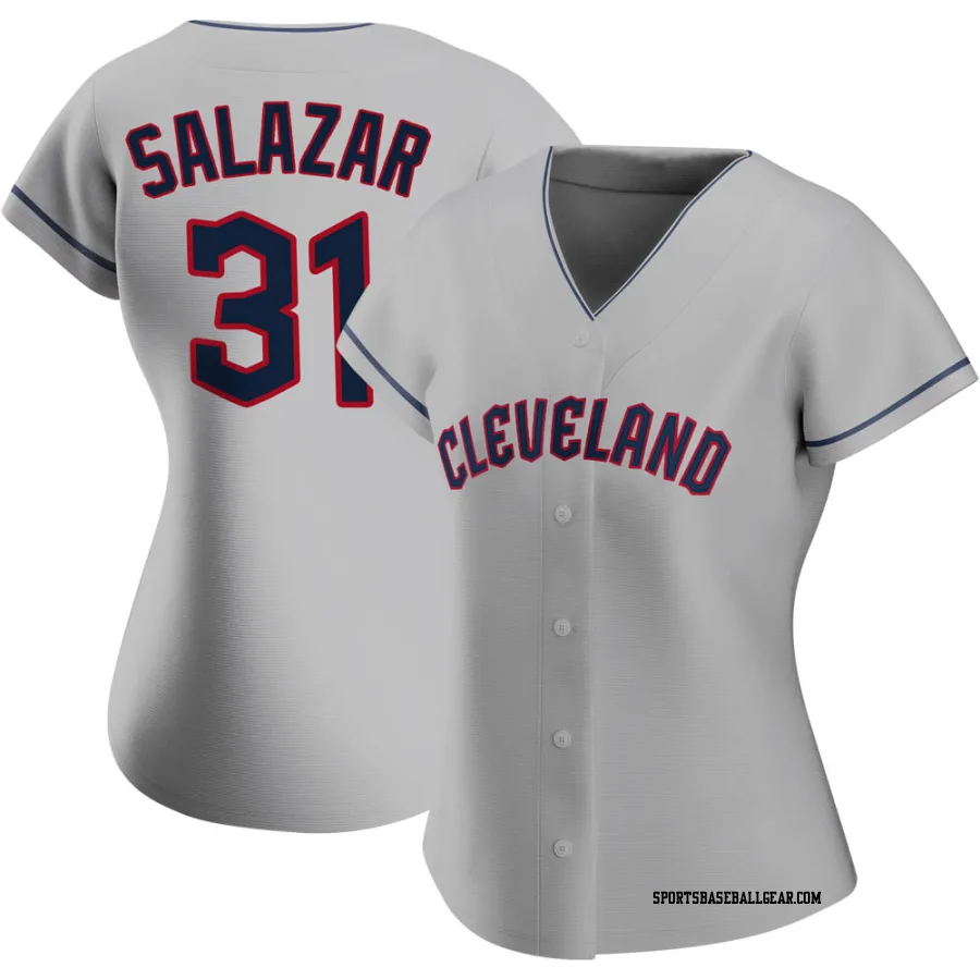 Danny Salazar Women's Cleveland Guardians Gray Replica Road Jersey