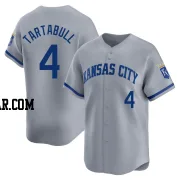 Danny Tartabull Men's Kansas City Royals Gray Limited Away Jersey