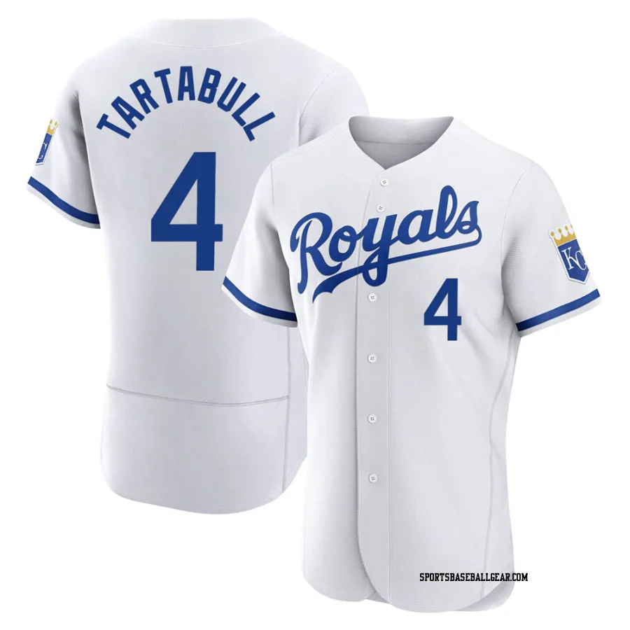 Danny Tartabull Men's Kansas City Royals White Authentic 2022 Home Jersey