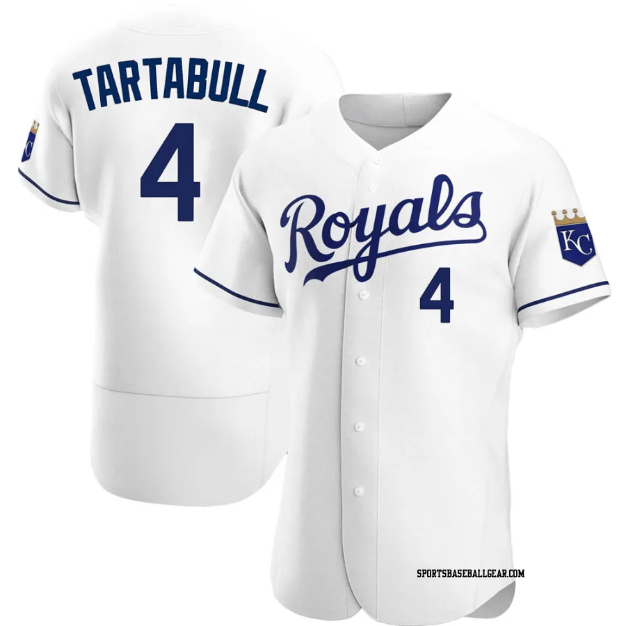 Danny Tartabull Men's Kansas City Royals White Authentic Home Jersey