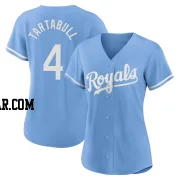 Danny Tartabull Women's Kansas City Royals Light Blue Authentic 2022 Alternate Jersey