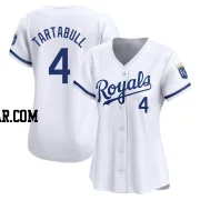 Danny Tartabull Women's Kansas City Royals White Limited Home Jersey