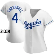 Danny Tartabull Women's Kansas City Royals White Replica Home Jersey