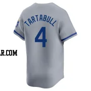 Danny Tartabull Youth Kansas City Royals Gray Limited Away Jersey