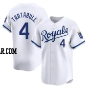 Danny Tartabull Youth Kansas City Royals White Limited Home Jersey