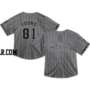 Danny Young Toddler New York Mets Limited Graphite 2024 City Connect Jersey