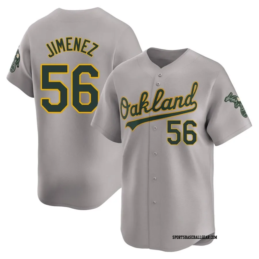 Dany Jimenez Youth Oakland Athletics Gray Limited Away Jersey