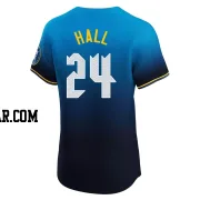 Darick Hall Men's Philadelphia Phillies Blue Elite 2024 City Connect Jersey