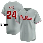 Darick Hall Men's Philadelphia Phillies Gray Limited Away Jersey