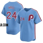 Darick Hall Men's Philadelphia Phillies Light Blue Limited Alternate Jersey