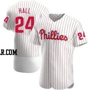 Darick Hall Men's Philadelphia Phillies White Authentic Home Jersey