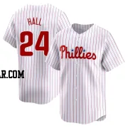 Darick Hall Men's Philadelphia Phillies White Limited Home Jersey