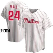 Darick Hall Men's Philadelphia Phillies White Replica Home Jersey