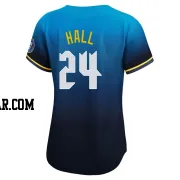 Darick Hall Women's Philadelphia Phillies Blue Limited 2024 City Connect Jersey