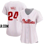 Darick Hall Women's Philadelphia Phillies White Limited Home Jersey