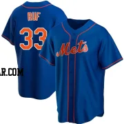 Darin Ruf Men's New York Mets Royal Replica Alternate Jersey