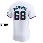 Darren McCaughan Men's Miami Marlins White Elite Home Jersey