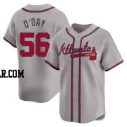 Darren O'Day Men's Atlanta Braves Gray Limited Away Jersey