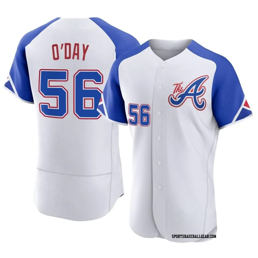 Darren O'Day Men's Atlanta Braves White Authentic 2023 City Connect Jersey