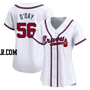 Darren O'Day Women's Atlanta Braves White Limited Home Jersey