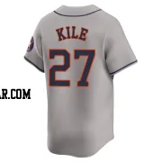 Darryl Kile Men's Houston Astros Gray Limited Away Jersey