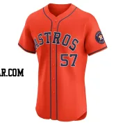 Darryl Kile Men's Houston Astros Orange Elite Alternate Vapor Premier Jersey