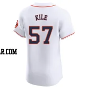 Darryl Kile Men's Houston Astros White Elite Home Jersey