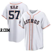 Darryl Kile Men's Houston Astros White Replica 2022 World Series Champions Home Jersey