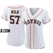 Darryl Kile Women's Houston Astros White Authentic 2022 World Series Home Jersey