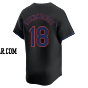 Darryl Strawberry Youth New York Mets Black Limited Alternate Jersey