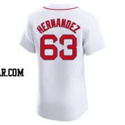 Darwinzon Hernandez Men's Boston Red Sox White Elite Home Jersey