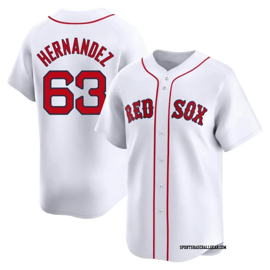 Darwinzon Hernandez Youth Boston Red Sox White Limited Home Jersey